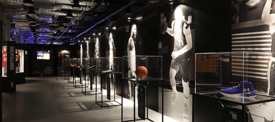 The NBA Exhibition Has Arrived At The District