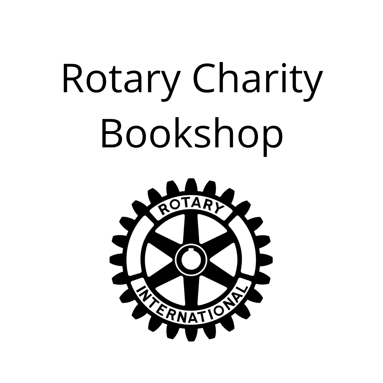 Rotary Charity Bookshop logo