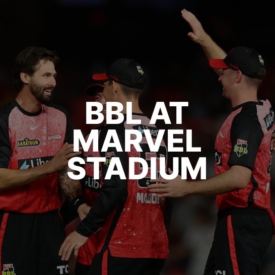 Big Bash League at Marvel Stadium what's on in the Docklands BBL